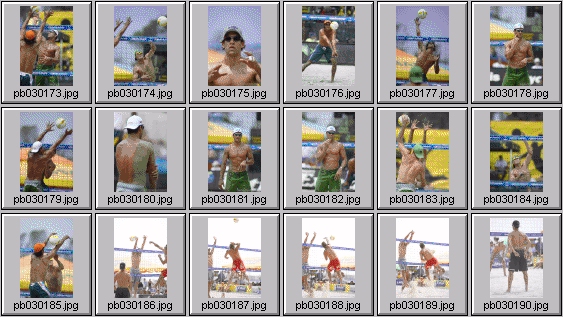 men's beach volleyball pictures