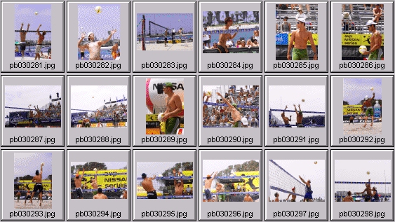 men's beach volleyball pictures