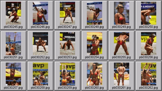 women's beach volleyball photos