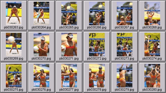 women's beach volleyball photos