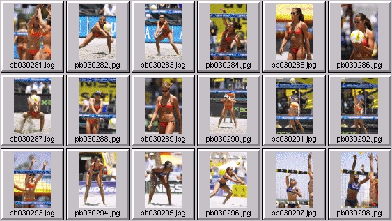 women's beach volleyball photos