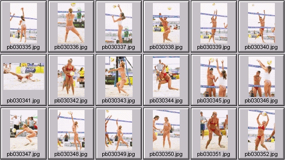 women's beach volleyball photos