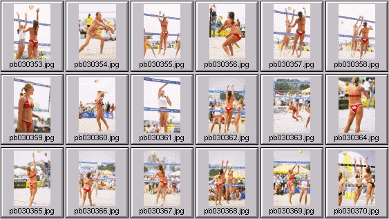 women's beach volleyball photos