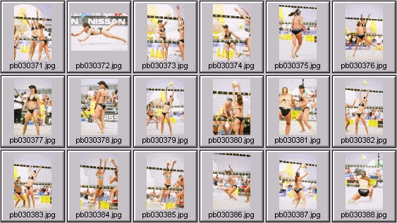 women's beach volleyball photos
