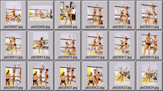 women's beach volleyball photos