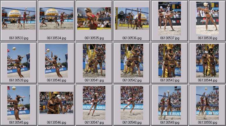 women's beach volleyball