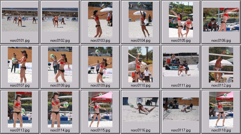 womens beach volleyball