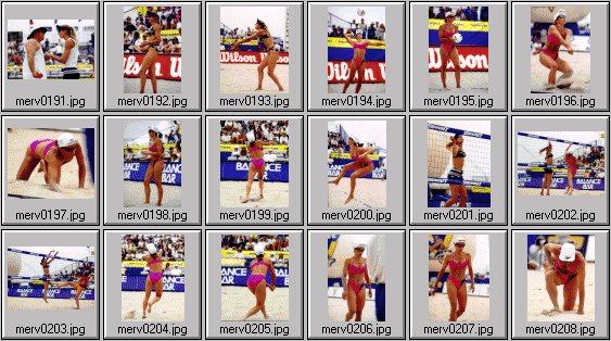 women's beach volleyball pictures