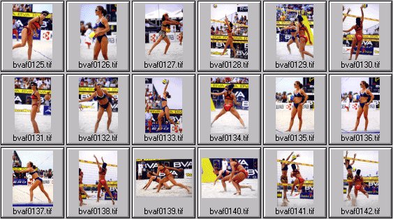 women's beach volleyball pictures