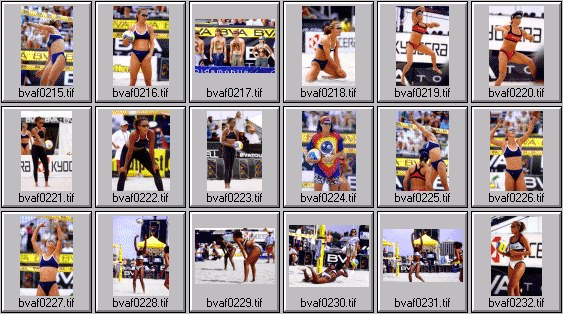women's beach volleyball pictures