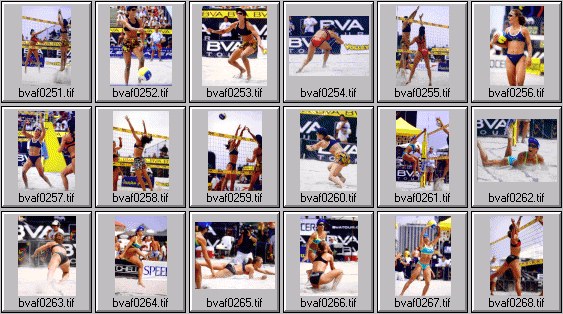 women's beach volleyball pictures