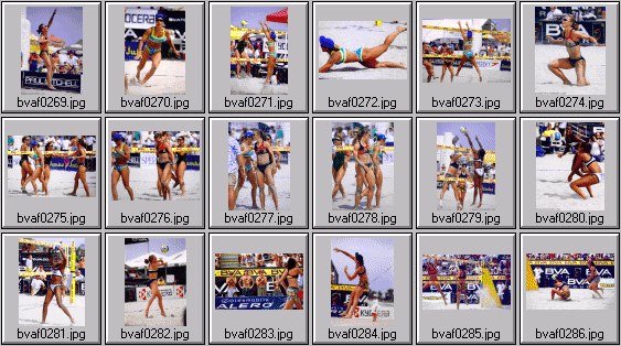 women's beach volleyball pictures