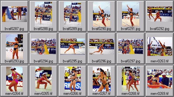 women's beach volleyball pictures