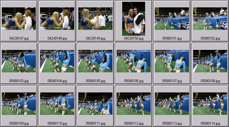 arena football cheerleading pictures