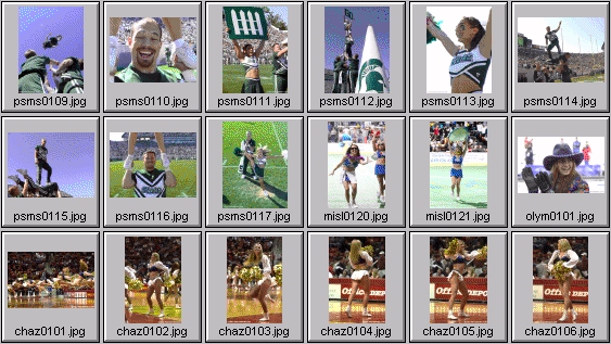 college cheerleading pictures