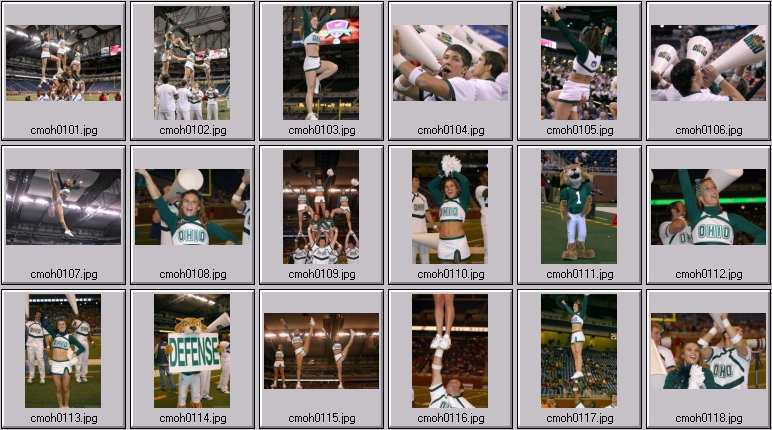 ohio bobcat cheerleaders