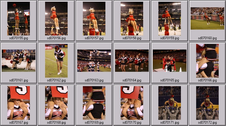 cincinatti bearcat cheer photos