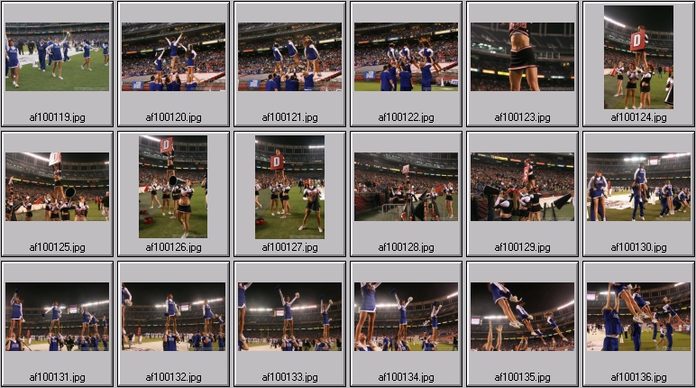 air force cheerleader photos