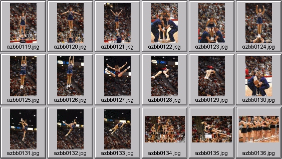 college cheerleading pictures