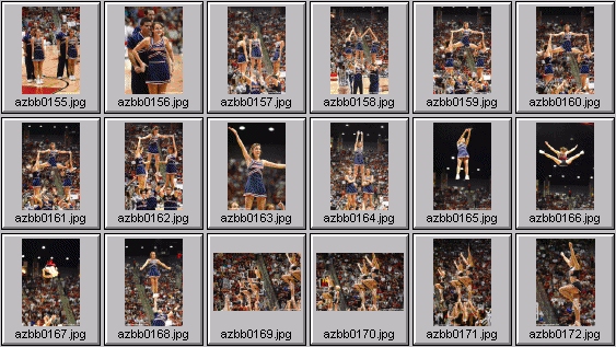 college cheerleading pictures