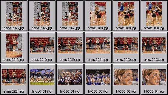 college cheerleading pictures