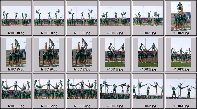 prep cheerleading photos