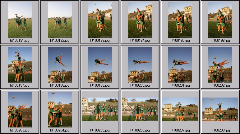 prep cheerleading photos