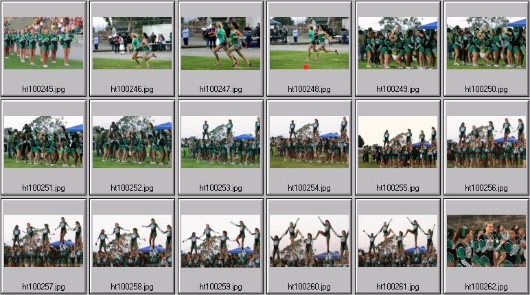 prep cheerleading photos