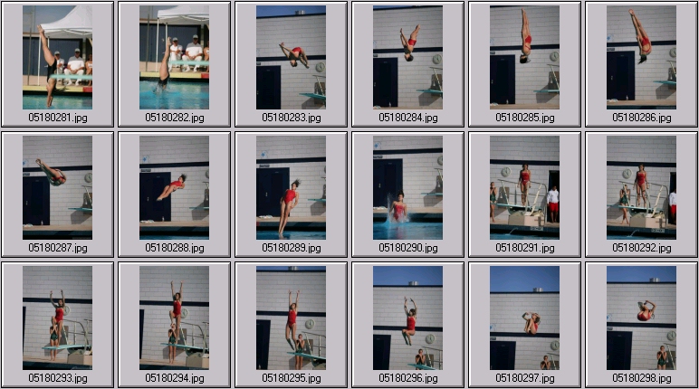 womens springboard diving