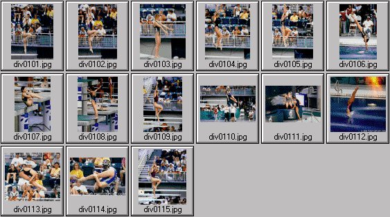 womens Olympic diving photos