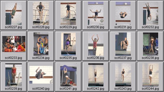 womens diving photos