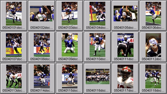 arena football photos