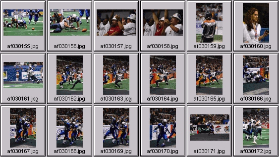 arena football photos