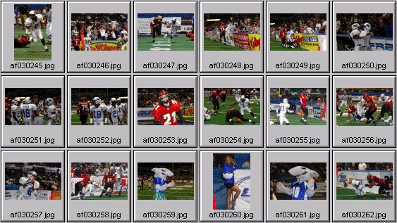 arena football photos