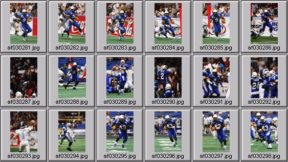 arena football photos