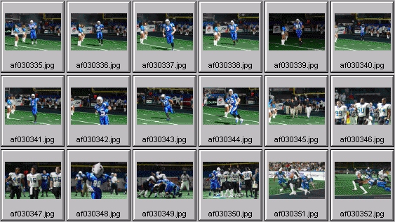 arena football photos