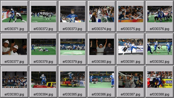 arena football photos