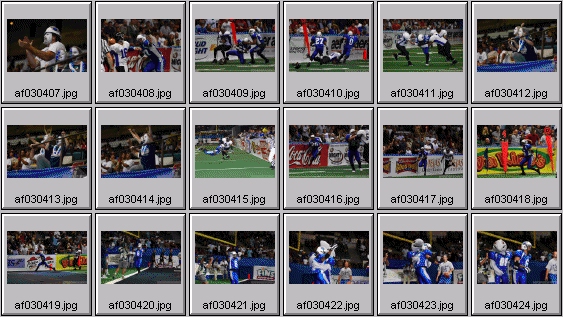 arena football photos