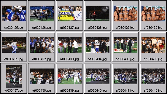 arena football photos