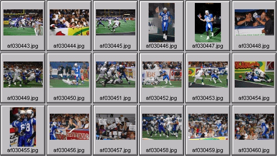 arena football photos