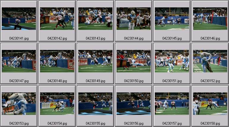 arena football photos