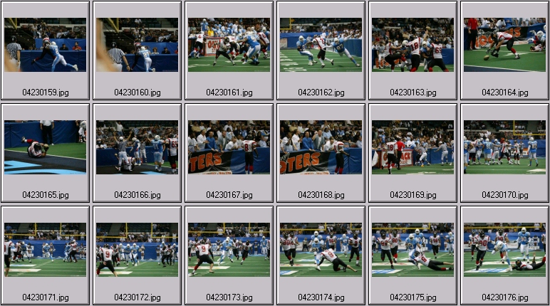 arena football photos