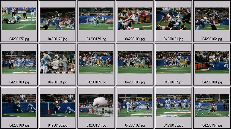 arena football photos