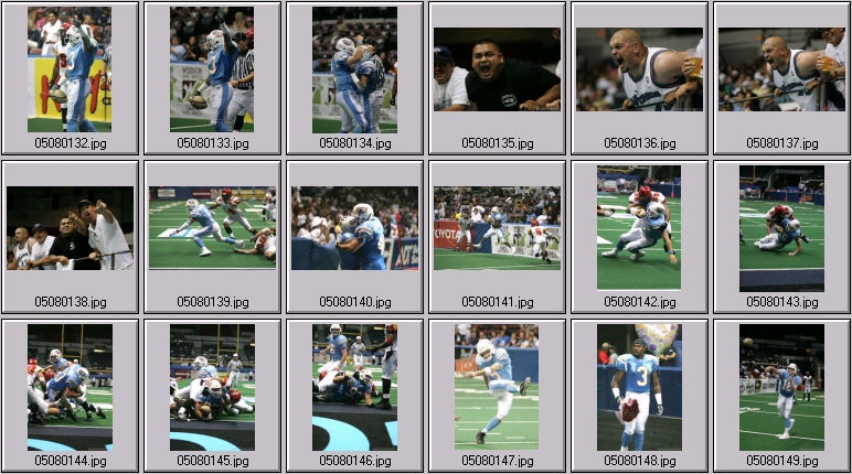 arena football photos