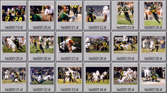 2000 holiday bowl football photos