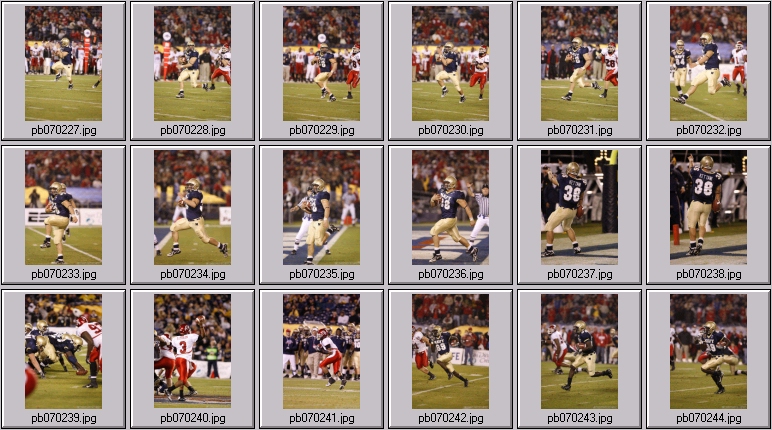 utes - midshipmen football photos