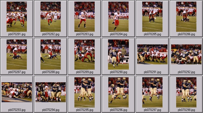 utes - midshipmen football photos