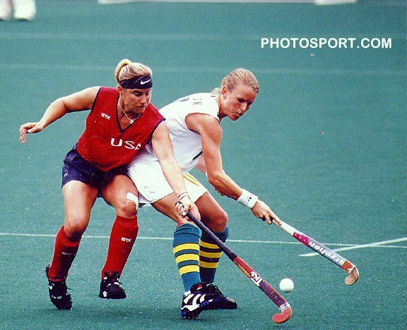 Long before Xena, women battled in skirts on the field hockey pitch. Please wait for image to load.