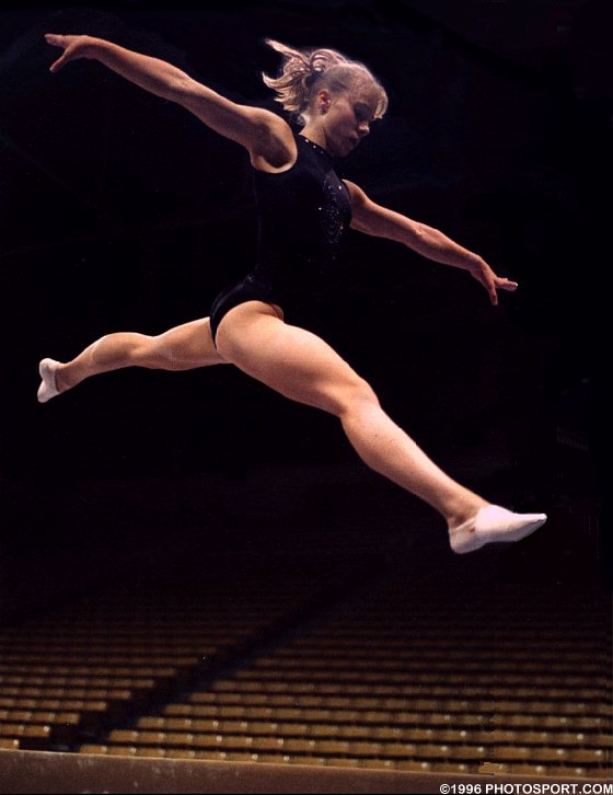 Soni Meduna on beam. Please wait for image to load.