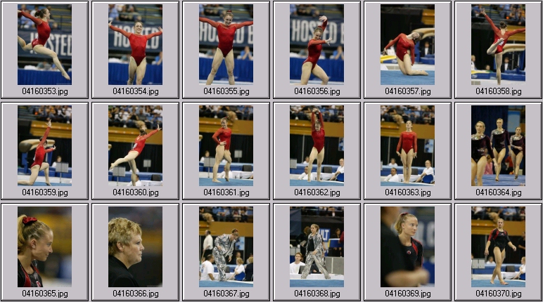 female gymnasts